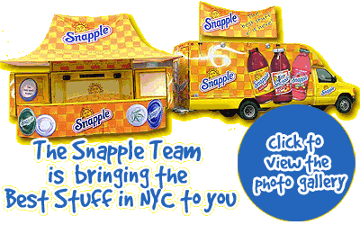 The Snapple Team is bringing the Best Stuff in NYC to you
