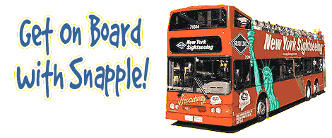 Get on board with Snapple